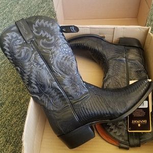 Dan Post Lizard Cowboy Boots